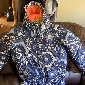 Girls Columbia puffer jacket